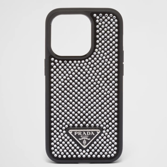 Authentic Prada rhinestone phone case SOLDOUT IN STORES AND Web - Picture 1 of 5